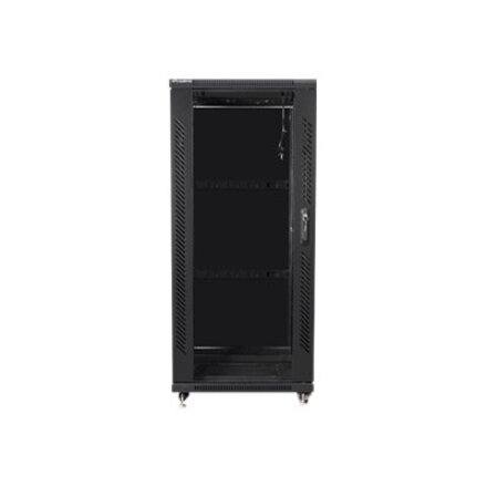 Lanberg , Rack cabinet 19 free-standing 27U/600x800 (flat pack) , FF01-6827-12B , Black