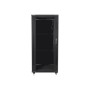 Lanberg , Rack cabinet 19 free-standing 27U/600x800 (flat pack) , FF01-6827-12B , Black