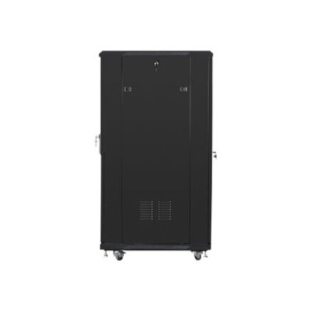 Lanberg , Rack cabinet 19 free-standing 27U/600x800 (flat pack) , FF01-6827-12B , Black