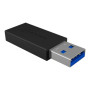 Raidsonic , ICY BOX Adapter for USB 3.1 (Gen 2), Type-A plug to Type-C socket , IB-CB015