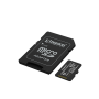 Kingston Canvas Select Plus , 64 GB , microSD , Flash memory class Class 10, UHS-I, U1/U3, video class 10/30, A1