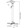 Sunne , Ceiling mount , Projector Mounts PRO300XL2 , Adjustable Length, Tilt, Swivel, Rotate , Maximum weight (capacity) 25 kg , White