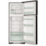 Hitachi Refrigerator R-V541PRU0-1 (BBK) Energy efficiency class E, Free standing, Double Door, Height 183.5 cm, No Frost system, Fridge net capacity 333 L, Freezer net capacity 117 L, 41 dB, Brilliant Black
