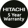 Hitachi Refrigerator R-V541PRU0-1 (BBK) Energy efficiency class E, Free standing, Double Door, Height 183.5 cm, No Frost system, Fridge net capacity 333 L, Freezer net capacity 117 L, 41 dB, Brilliant Black