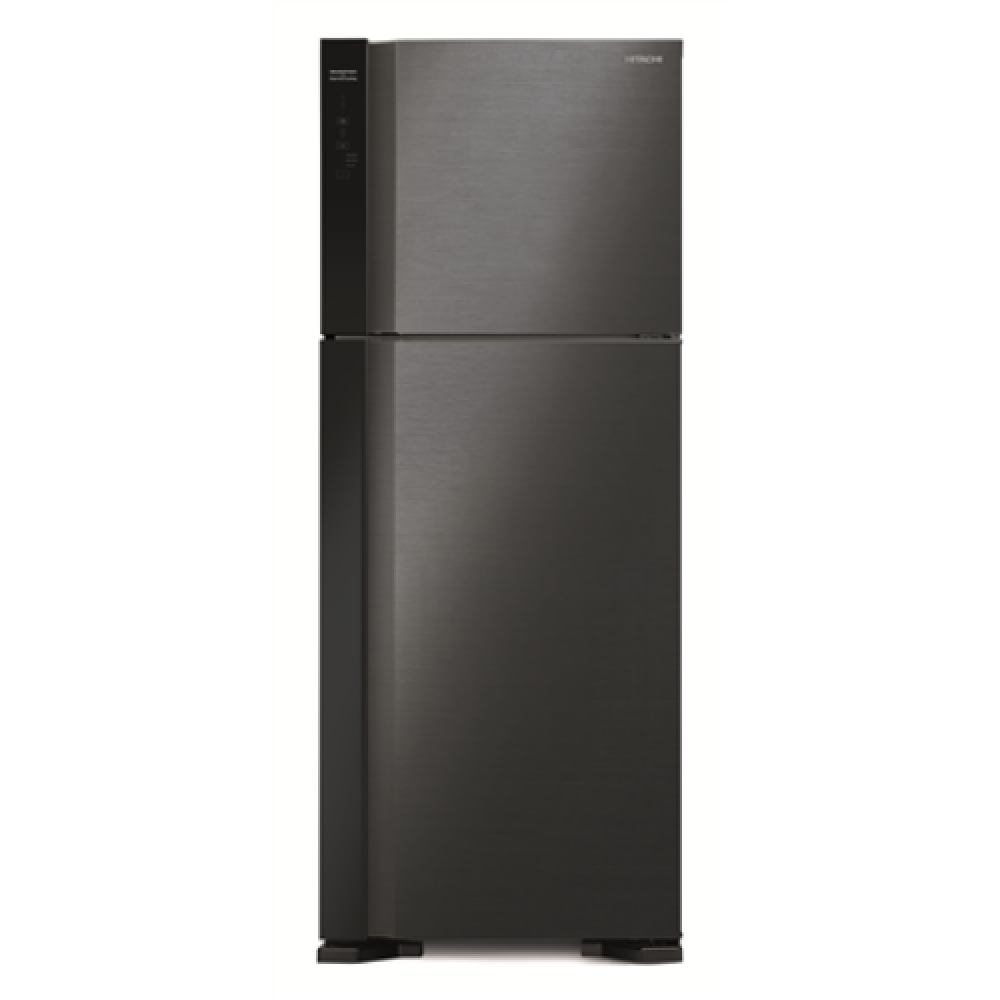 Hitachi Refrigerator R-V541PRU0-1 (BBK) Energy efficiency class E, Free standing, Double Door, Height 183.5 cm, No Frost system, Fridge net capacity 333 L, Freezer net capacity 117 L, 41 dB, Brilliant Black