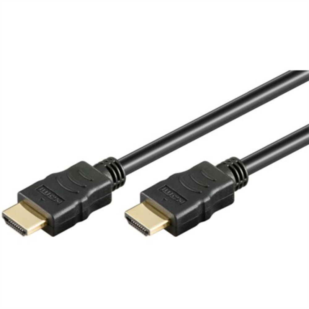 Goobay 61159 HDMI High Speed Cable with Ethernet , HDMI , 2 m