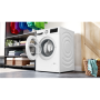 Bosch Washing Machine WGG144ZMSN Energy efficiency class A Front loading Washing capacity 9 kg 1400 RPM Depth 58.8 cm Width 59.8 cm Display LED White