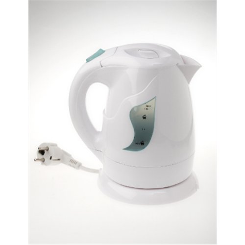 Adler , Kettle , AD 08 , Standard , 850 W , 1 L , Plastic , 360° rotational base , White