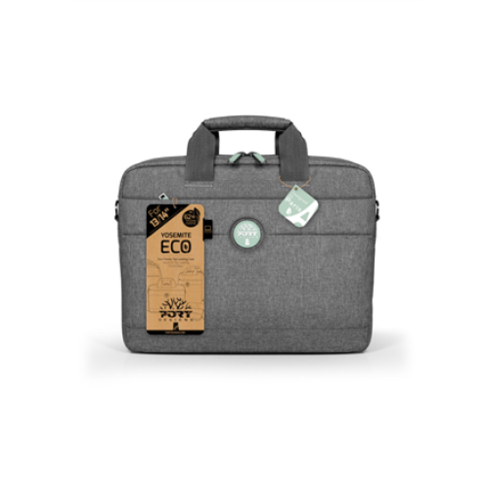 PORT DESIGNS , Yosemite Eco TL Laptop Case 13/14 , Laptop Case , Grey , Shoulder strap