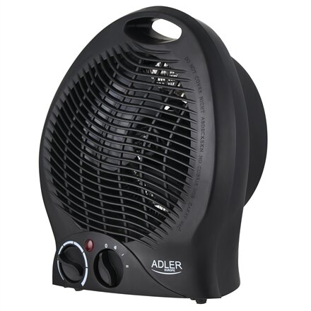 Adler Heater , AD 7761 , Fan Heater , 2000 W , Number of power levels 2 , Black