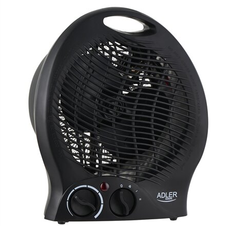 Adler Heater , AD 7761 , Fan Heater , 2000 W , Number of power levels 2 , Black