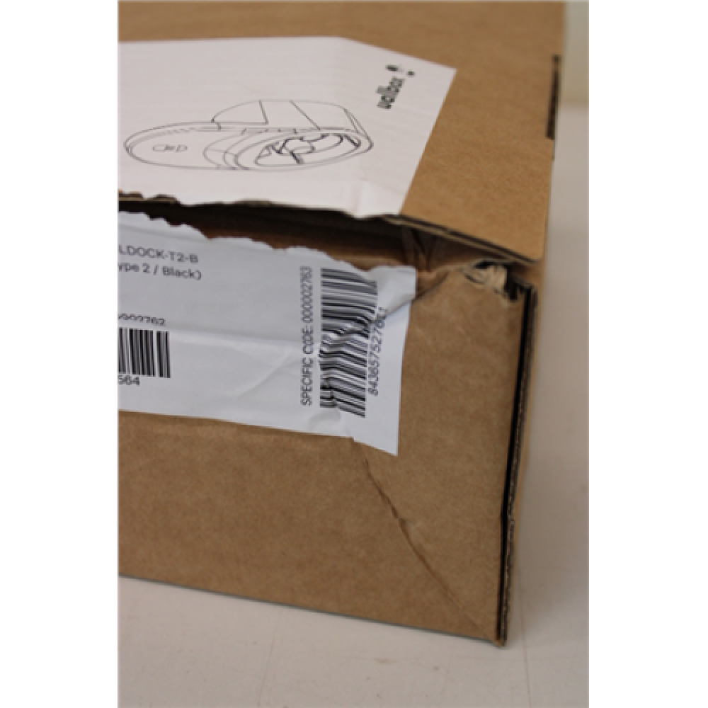 SALE OUT. Wallbox Cable Dock Type 2, Black, DAMAGED PACKAGING, SCRATCHED ON SIDE , Wallbox Cable Dock Type 2 , CBLDOCK-T2-B , DAMAGED PACKAGING, SCRATCHED ON SIDE