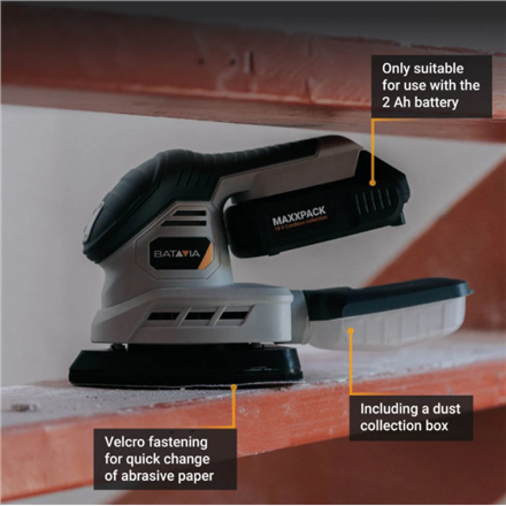 Batavia B.V. 18V Cordless Detail Sander