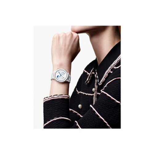 Huawei WATCH GT 3 Pro (43 mm) Smart watch GPS (satellite) AMOLED Touchscreen Activity monitoring 24/7 Waterproof Bluetooth Dustproof, Waterproof White Ceramic Case with White Ceramic Strap, Frigga-B19T
