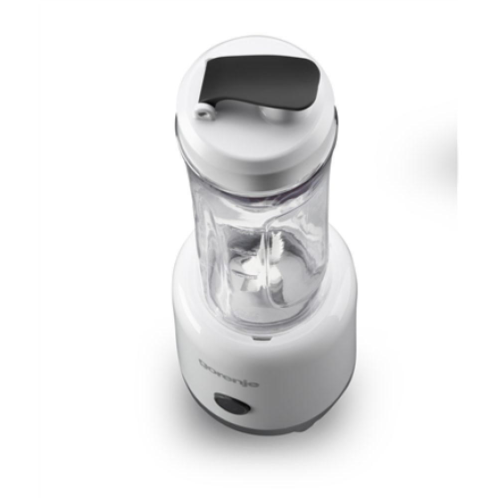 Gorenje , Blender , BSM600LBW , Personal , 300 W , Jar material Plastic , Jar capacity 0.6 L , Ice crushing , White