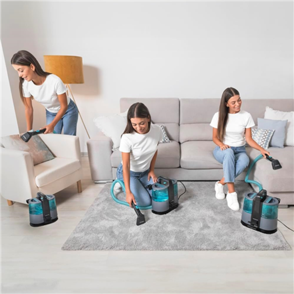 Cecotec Upholstery Cleaner , Conga 4000 Carpet&Spot Clean , Corded operating , 400 W , Operating radius 5 m , Black