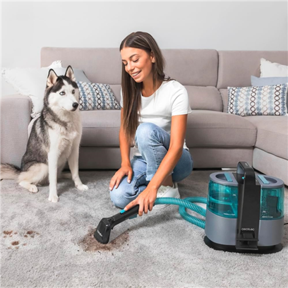 Cecotec Upholstery Cleaner , Conga 4000 Carpet&Spot Clean , Corded operating , 400 W , Operating radius 5 m , Black