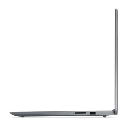 Lenovo IdeaPad Slim 3 15IRU8 , Arctic Grey , 15.6 , TN , FHD , 1920 x 1080 pixels , Intel Processor , U300 , 8 GB , Soldered LPDDR5 , Solid-state drive capacity 128 GB , Intel UHD Graphics , Windows 11 Home in S mode , 802.11ax , Bluetooth version 5.2 , K