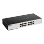D-Link , 16-Port Gigabit Easy Desktop Switch , GO-SW-16G/E , Unmanaged , Desktop/Rackmountable , 24 month(s)