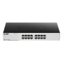 D-Link , 16-Port Gigabit Easy Desktop Switch , GO-SW-16G/E , Unmanaged , Desktop/Rackmountable , 24 month(s)