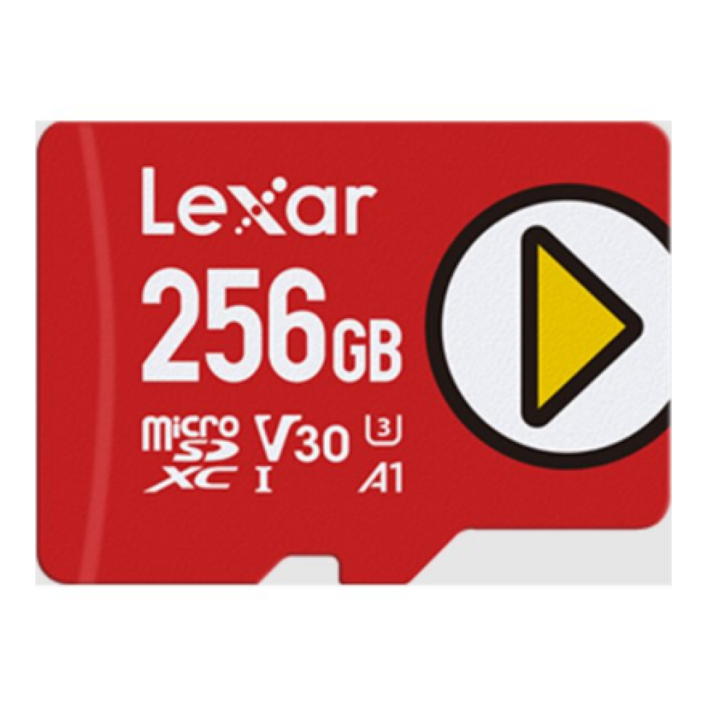 Lexar , Play UHS-I , 256 GB , MicroSDXC , Flash memory class 10