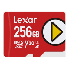 Lexar , Play UHS-I , 256 GB , MicroSDXC , Flash memory class 10