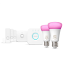 Philips Hue , Secure Sensor Set WCA E27, Bridge, Sensors