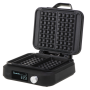 Adler Waffle Maker with LED Display , AD 3087 , 2200 W , Number of pastry 2 , Belgium , Black