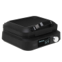 Adler Waffle Maker with LED Display , AD 3087 , 2200 W , Number of pastry 2 , Belgium , Black