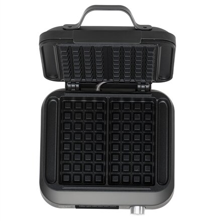 Adler Waffle Maker with LED Display , AD 3087 , 2200 W , Number of pastry 2 , Belgium , Black