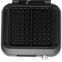 Adler Waffle Maker with LED Display , AD 3087 , 2200 W , Number of pastry 2 , Belgium , Black