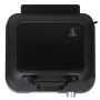 Adler Waffle Maker with LED Display , AD 3087 , 2200 W , Number of pastry 2 , Belgium , Black