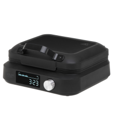 Adler Waffle Maker with LED Display , AD 3087 , 2200 W , Number of pastry 2 , Belgium , Black