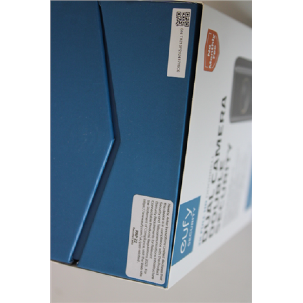 SALE OUT. Anker Eufy Doorbell 2 Pro, Black , Anker Eufy Doorbell 2 Pro , UNPACKED, SCRATCHED TOP