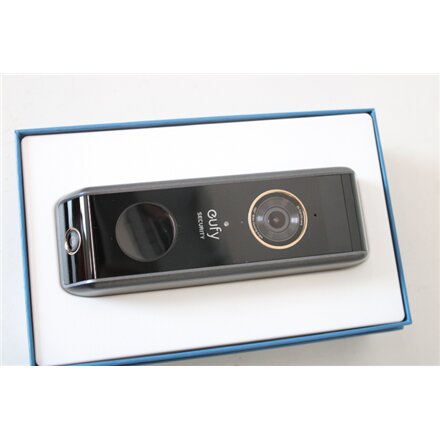 SALE OUT. Anker Eufy Doorbell 2 Pro, Black , SALE OUT. Anker Eufy Doorbell 2 Pro , UNPACKED, SCRATCHED TOP