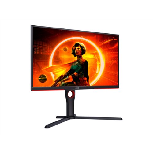 AOC , Monitor , 25G3ZM/BK , 24.5 , VA , FHD , 16:9 , 240 Hz , 1 ms , 1920 x 1080 , 300 cd/m² , HDMI ports quantity 2 , Black/Red , Warranty 36 month(s)