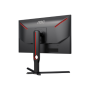 AOC , Monitor , 25G3ZM/BK , 24.5 , VA , FHD , 16:9 , 240 Hz , 1 ms , 1920 x 1080 , 300 cd/m² , HDMI ports quantity 2 , Black/Red , Warranty 36 month(s)