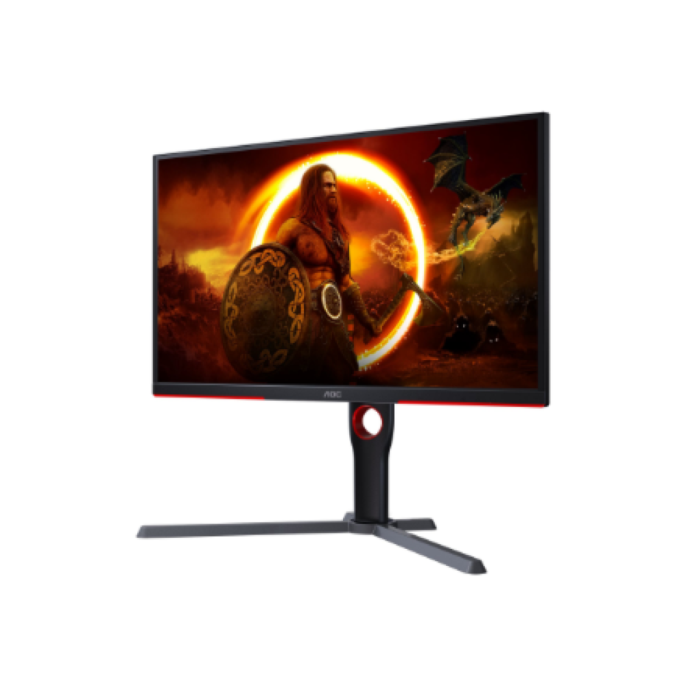 AOC , Monitor , 25G3ZM/BK , 24.5 , VA , FHD , 16:9 , 240 Hz , 1 ms , 1920 x 1080 , 300 cd/m² , HDMI ports quantity 2 , Black/Red , Warranty 36 month(s)