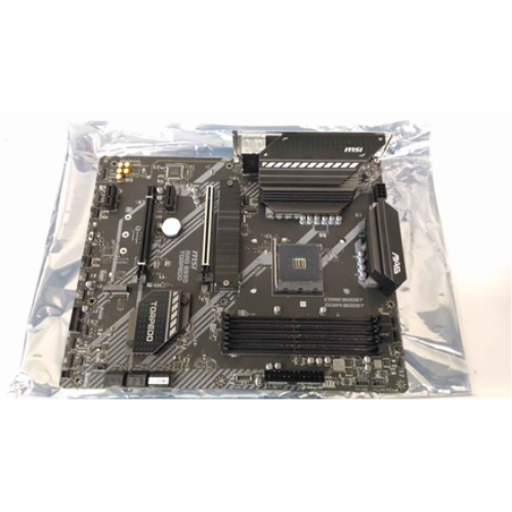 SALE OUT. , MSI MAG B550 TORPEDO , Processor family AMD , Processor socket AM4 , DDR4 , Memory slots 4 , Chipset AMD B550 , ATX , REFURBISHED, MISSING M2 SCREWS