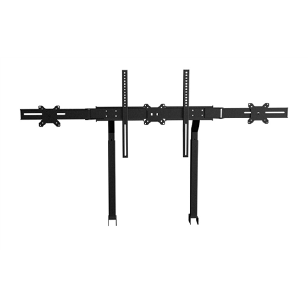Next Level Racing , F-GT Monitor Stand , Height, tilt , 27-65 , Maximum weight (capacity) 60 kg , Black