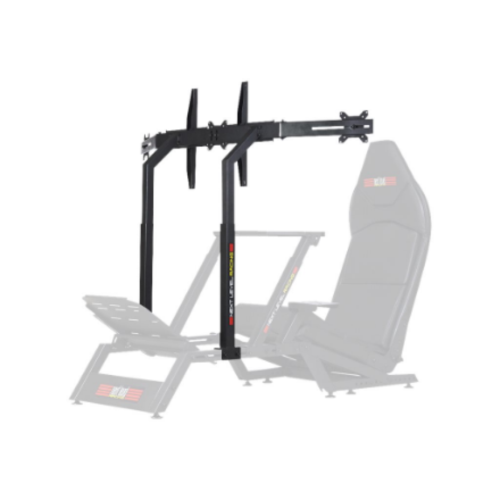 Next Level Racing , F-GT Monitor Stand , Height, tilt , 27-65 , Maximum weight (capacity) 60 kg , Black