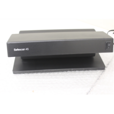 SALE OUT. SAFESCAN , 45 UV Counterfeit detector , Black , Suitable for Banknotes, ID documents , Number of detection points 1 , DAMAGED PACKAGING, SCRATCHED