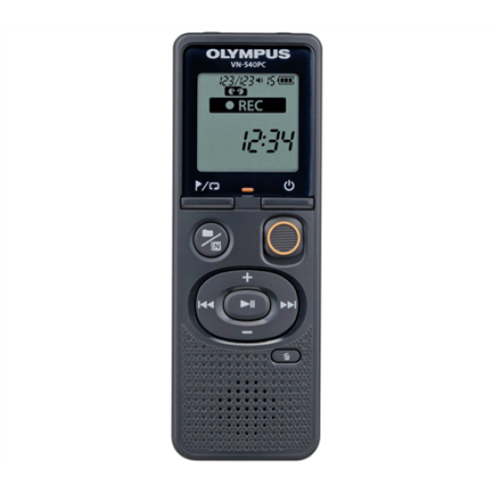 Olympus Digital Voice Recorder VN-540PC Segment display 1.39 WMA Black