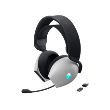 Dell Gaming Headset , Alienware Tri Mode AW725H , Bluetooth , Over-Ear , Microphone , Noise canceling , Wireless , Lunar Light