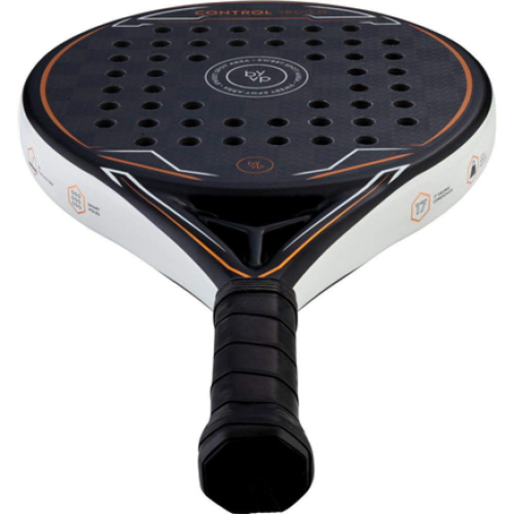 BYVP , Padel Racket 1800 II , Black/Orange