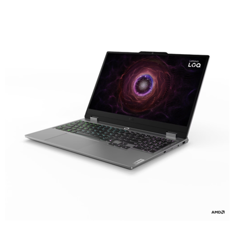 Lenovo LOQ 15ARP9 15.6 FHD AMD R7 7435HS/24GB/512GB/NVIDIA GF RTX 4050 6GB/WIN11 Home/ENG Backlit kbd/Grey/2Y Warranty , Lenovo LOQ 15ARP9 , Luna Grey , 15.6 , IPS , FHD , 1920 x 1080 pixels , AMD Ryzen 7 , 7435HS , 24 GB , SO-DIMM DDR5 , Solid-state driv