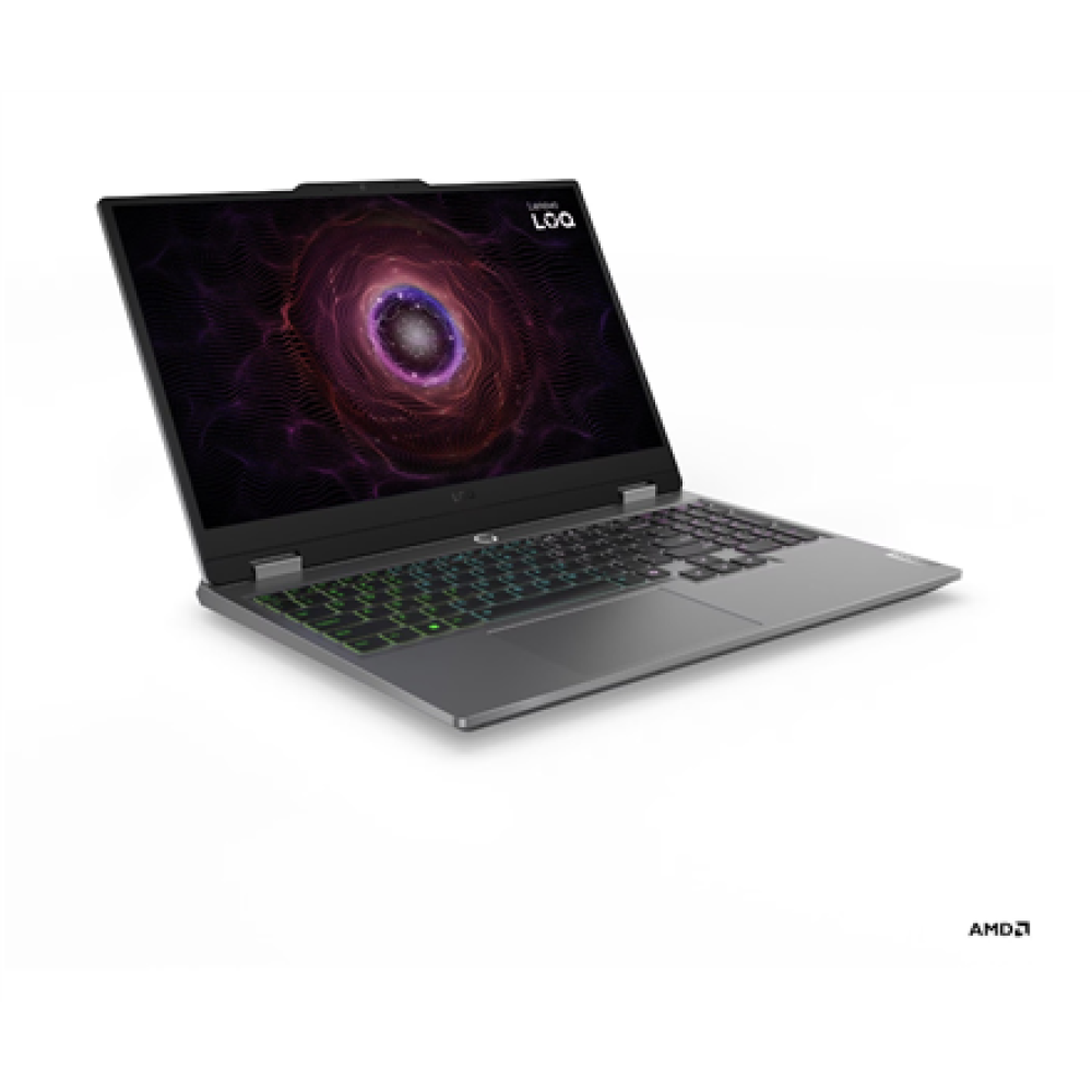 Lenovo LOQ 15ARP9 15.6 FHD AMD R7 7435HS/24GB/512GB/NVIDIA GF RTX 4050 6GB/WIN11 Home/ENG Backlit kbd/Grey/2Y Warranty , Lenovo LOQ 15ARP9 , Luna Grey , 15.6 , IPS , FHD , 1920 x 1080 pixels , AMD Ryzen 7 , 7435HS , 24 GB , SO-DIMM DDR5 , Solid-state driv