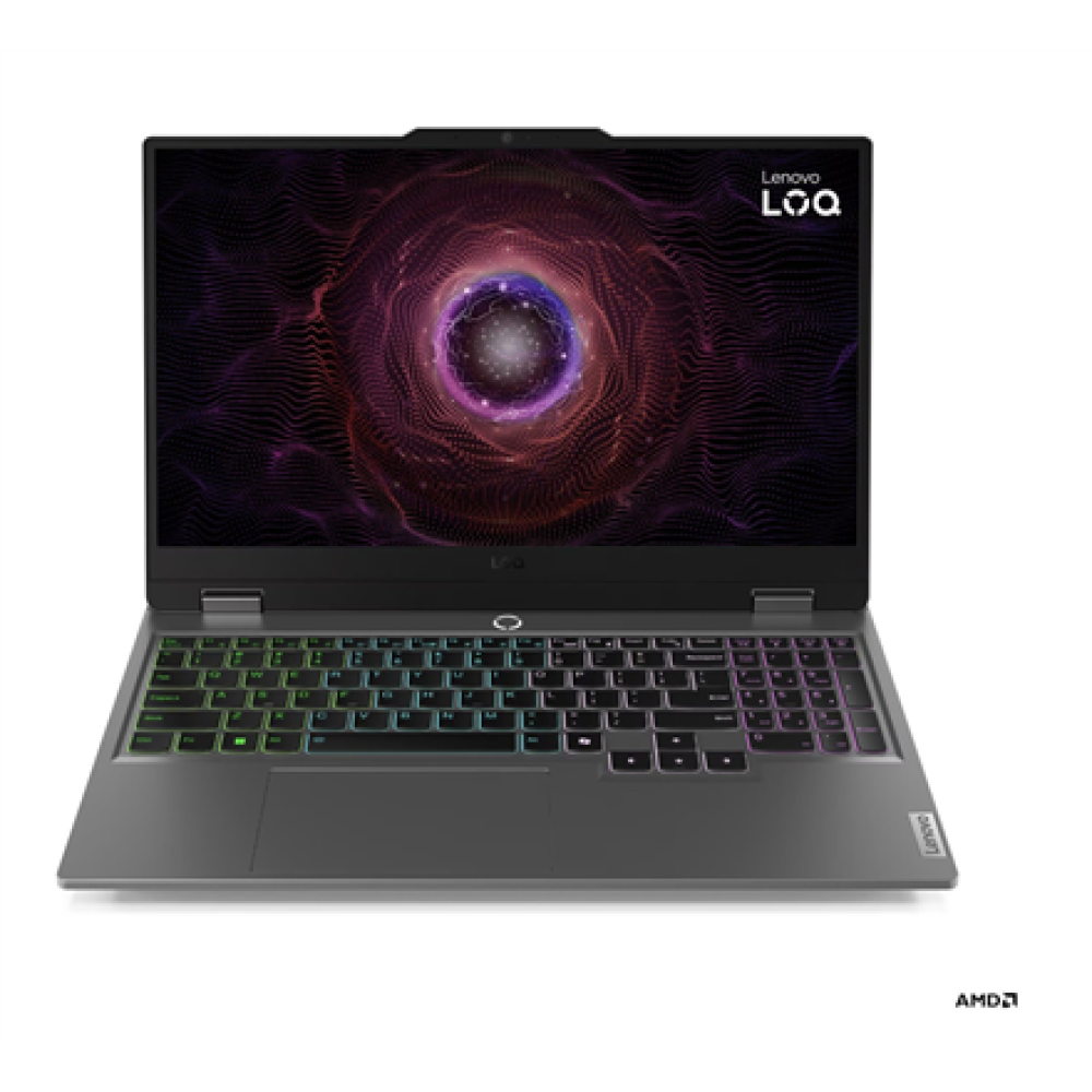 Lenovo LOQ 15ARP9 15.6 FHD AMD R7 7435HS/24GB/512GB/NVIDIA GF RTX 4050 6GB/WIN11 Home/ENG Backlit kbd/Grey/2Y Warranty , Lenovo LOQ 15ARP9 , Luna Grey , 15.6 , IPS , FHD , 1920 x 1080 pixels , AMD Ryzen 7 , 7435HS , 24 GB , SO-DIMM DDR5 , Solid-state driv