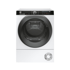 Hoover Dryer Machine NDPEH9A2TCBEXMSS Energy efficiency class A++, Front loading, 9 kg, Heat pump, LCD, Depth 58.5 cm, Wi-Fi, White
