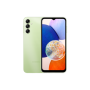 Samsung Galaxy A14 (A146P) Light Green 6.6 PLS LCD Mediatek MT6833 Dimensity 700 (7 nm) Internal RAM 4 GB 128 GB microSDXC Dual SIM Nano-SIM 3G 4G 5G Main camera 50 + 2 + 2 MP Secondary camera 13 MP Android 13 5000 mAh